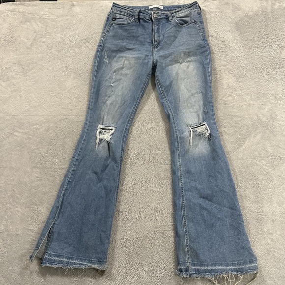 KanCan Jeans Women 11 / 29 Blue Bootcut High Rise Y2K Vintage Western - Picture 1 of 11